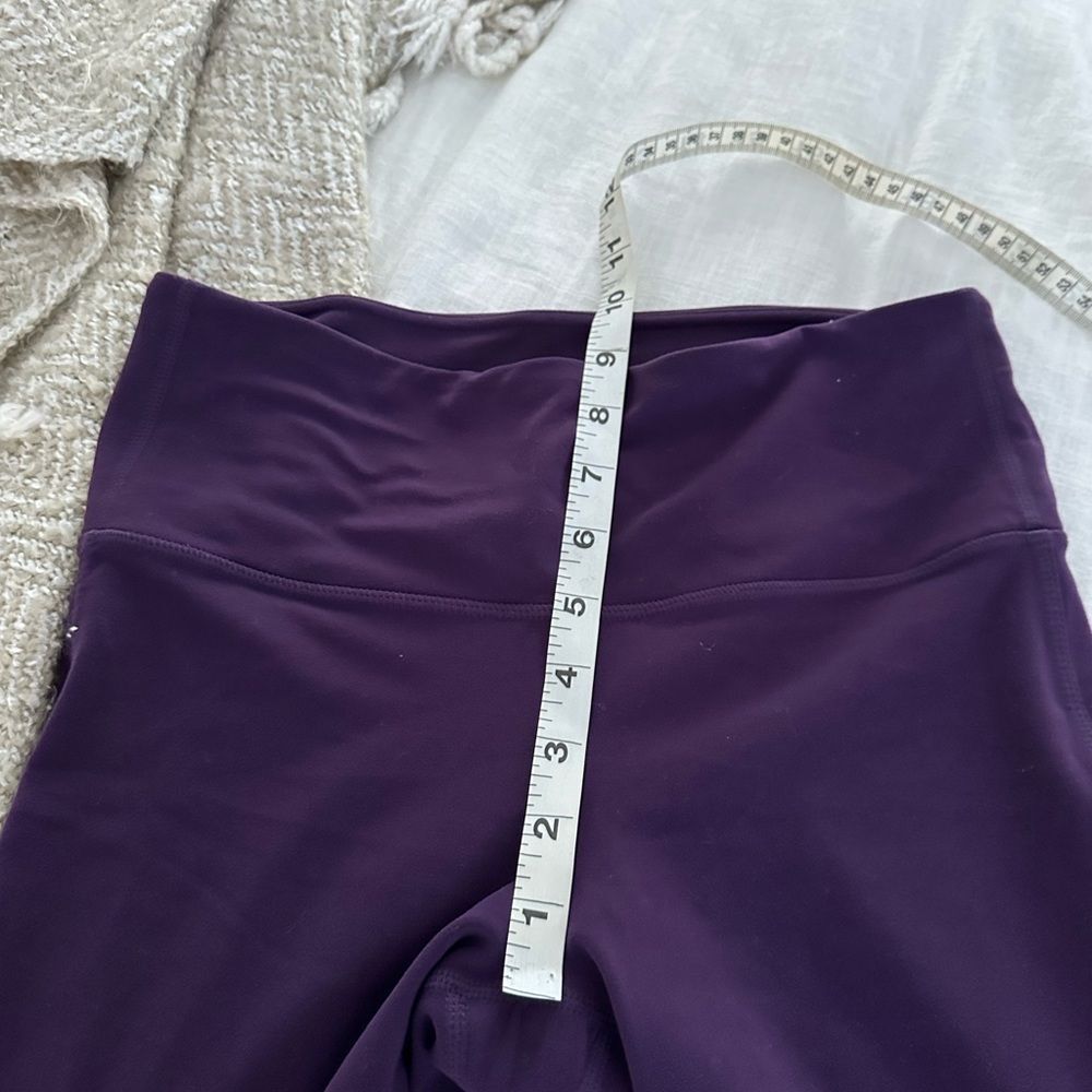 Athleta Women’s Small Purple Shiva 7/8 Cutout Leggings - Picture 2 of 8